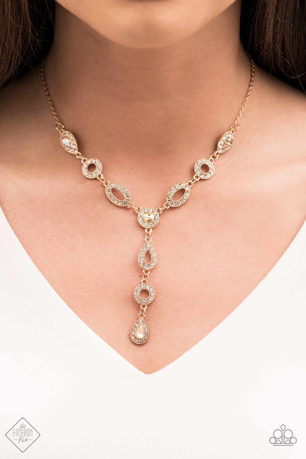 Royal Redux - Gold - Paparazzi Necklace