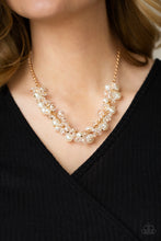 Load image into Gallery viewer, Paparazzi Pardon My FRINGE Gold Necklace
