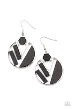 Load image into Gallery viewer, Petrified Posh - Black - Paparazzi Earrings
