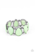 Load image into Gallery viewer, Paparazzi  Accessories Flamboyant Tease - Green Bracelet
