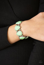 Load image into Gallery viewer, Paparazzi  Accessories Flamboyant Tease - Green Bracelet
