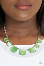 Load image into Gallery viewer, Aura Allure - Green - Paparazzi Necklace
