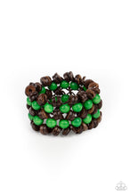 Load image into Gallery viewer, Tahiti Tourist - Green - Paparazzi Bracelet
