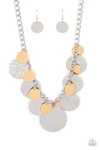 Load image into Gallery viewer, Industrial Grade Glamour - Silver Paparazzi Necklace
