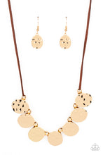 Load image into Gallery viewer, Turn Me Loose - Brown Necklace- Paparazzi
