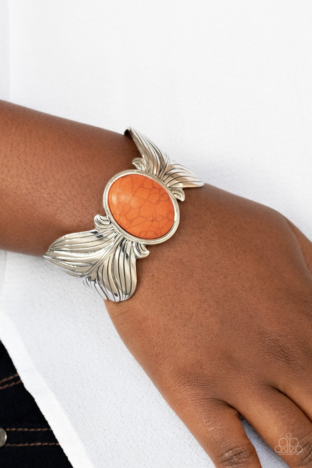 Paparazzi  Accessories Born to Soar - Orange Bracelet