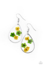 Load image into Gallery viewer, Paparazzi &quot;Perennial Prairie&quot; - Yellow Earrings
