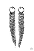 Load image into Gallery viewer, Paparazzi Accessories Divinely Dipping - Black Earrings
