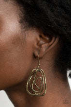 Load image into Gallery viewer, Artisan Relic - Brass Earrings Paparazzi
