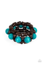 Load image into Gallery viewer, Tropical Temptations - Blue - Paparazzi  Bracelet
