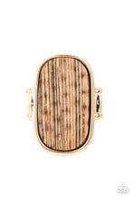 Load image into Gallery viewer, Paparazzi Accessories Reclaimed Refinement - Gold Ring
