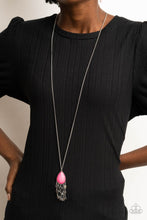 Load image into Gallery viewer, Paparazzi  Accessories Musically Mojave - Pink Necklace
