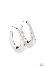 Load image into Gallery viewer, Find Your Anchor - Silver - Paparazzi Earrings
