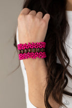 Load image into Gallery viewer, Bali Beach Retreat - Pink Bracelet- Paparazzi
