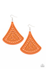 Load image into Gallery viewer, FAN to FAN - Orange - Paparazzi  Earrings
