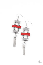 Load image into Gallery viewer, Mind, Body, and SEOUL - Red Earrings Paparazzi
