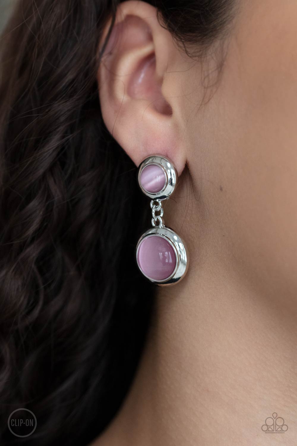 Paparazzi 💖Smolder - Pink Clip-on 💖 Earrings