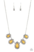 Load image into Gallery viewer, Everlasting Enchantment - Yellow Paparazzi Necklace
