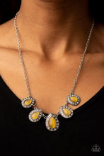 Load image into Gallery viewer, Everlasting Enchantment - Yellow Paparazzi Necklace

