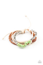 Load image into Gallery viewer, Keep At ROAM Temperature - Green Bracelet- Paparazzi
