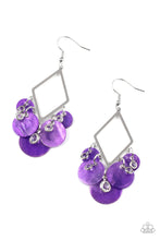 Load image into Gallery viewer, Pomp And Circumstance - Purple Earrings- Paparazzi
