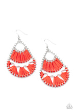 Load image into Gallery viewer, Samba Scene - Red Earrings Paparazzi
