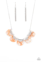 Load image into Gallery viewer, Mermaid Oasis - Orange Paparazzi Necklace
