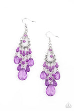 Load image into Gallery viewer, Paid Vacation - Purple - Paparazzi Earrings
