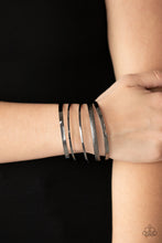 Load image into Gallery viewer, Paparazzi &quot;Stackable Style&quot; Black Bangles Bracelet
