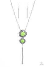 Load image into Gallery viewer, Abstract Artistry - Green - Paparazzi Necklace
