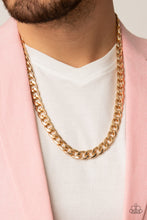 Load image into Gallery viewer, Knockout Champ - Gold Urban Necklace
