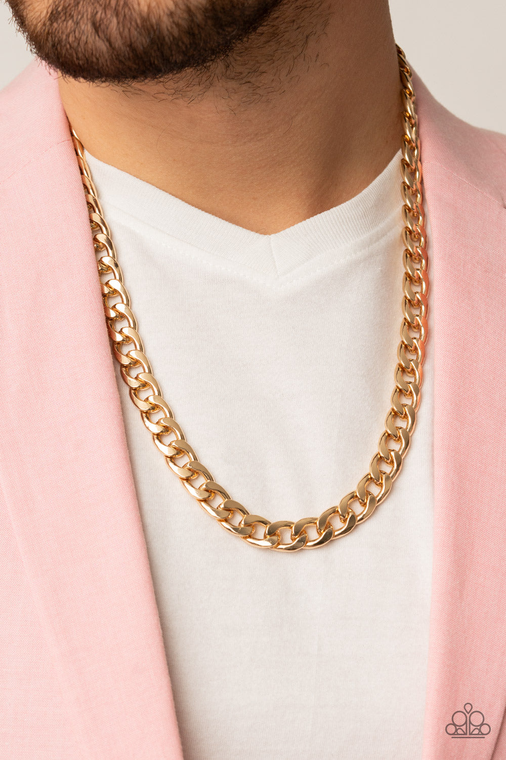 Knockout Champ - Gold Urban Necklace