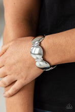 Load image into Gallery viewer, Paparazzi Going, Going, GONG! - Silver Bracelet
