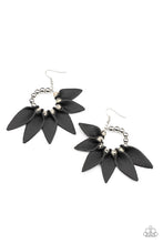 Load image into Gallery viewer, Flower Child Fever - Black Earrings- Paparazzi
