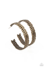 Load image into Gallery viewer, Paparazzi Gardens - Brass💖Earrings
