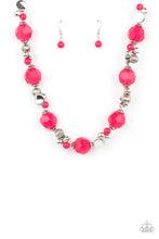 Load image into Gallery viewer, Paparazzi Vidi Vici VACATION - Pink Necklace
