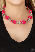 Load image into Gallery viewer, Paparazzi Vidi Vici VACATION - Pink Necklace

