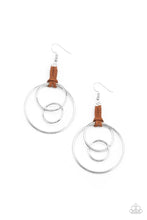 Load image into Gallery viewer, Fearless Fusion - Brown - Paparazzi Earrings
