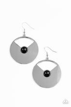 Load image into Gallery viewer, Paparazzi &quot;Record-Breaking Brilliance &quot;  Black Earrings
