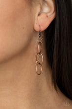 Load image into Gallery viewer, HOLEY Relic Copper Paparazzi Necklace
