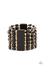 Load image into Gallery viewer, Cayman Carnival - Black Bracelet- Paparazzi
