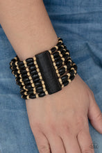 Load image into Gallery viewer, Cayman Carnival - Black Bracelet- Paparazzi
