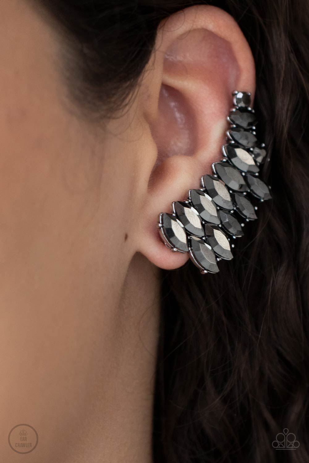 Explosive Elegance - Silver Paparazzi Earrings