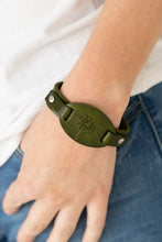 Load image into Gallery viewer, Paparazzi  Accessories All Fine and DANDELION - Green Bracelet
