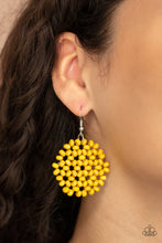 Load image into Gallery viewer, Paparazzi Accessories Summer Escapade - Yellow Earrings
