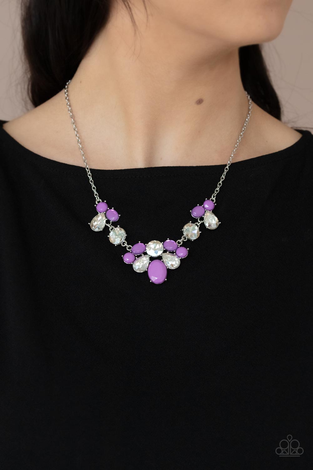 Ethereal Romance - Purple Paparazzi Necklace