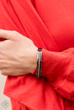 Load image into Gallery viewer, Paparazzi A Point Of Pride - Black Bracelet

