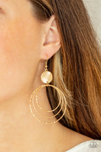 Load image into Gallery viewer, Paparazzi Universal Rehearsal - Gold Earrings
