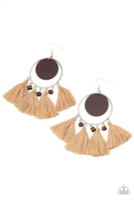 Load image into Gallery viewer, Paparazzi  Accessories Yacht Bait - Brown Earrings
