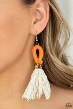 Load image into Gallery viewer, Paparazzi &quot;The Dustup&quot; Orange  Earrings
